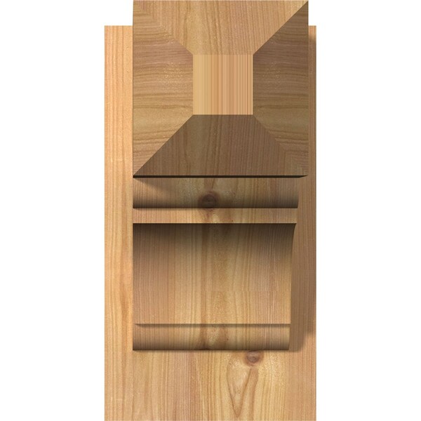 Olympic Craftsman Smooth Outlooker, Western Red Cedar, 7 1/2W X 14D X 14H